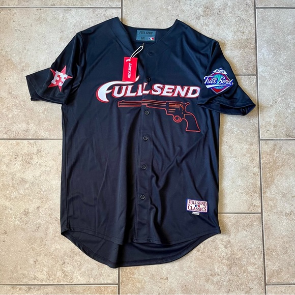 Rare Full Send Colt 45 baseball Jersey - Picture 6 of 6